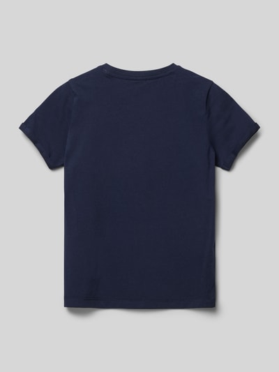 s.Oliver RED LABEL T-Shirt mit Motiv-Print Marine 3