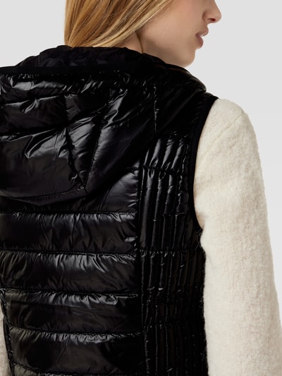 Marc Cain Bodywarmer met capuchon Zwart - 3