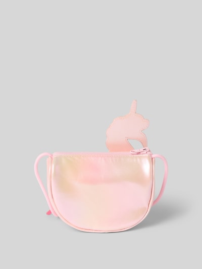 Produktfoto, tas met hoofdvak met ritssluiting, smalle draagriem, siergarnering en logoprint, Tas met Zierbesatz van BILLIEBLUSH, breedte 15 cm, lengte 10 cm, diepte 6 cm, bandlengte 104 cm, voor kinderen