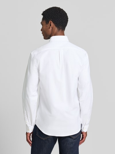 Lindbergh Regular Fit Freizeithemd aus Baumwoll-Mix Modell 'Oxford' Weiss 5