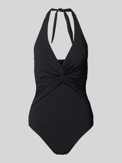 Barts Kostium kąpielowy z wiązaniem na szyi Czarny 1