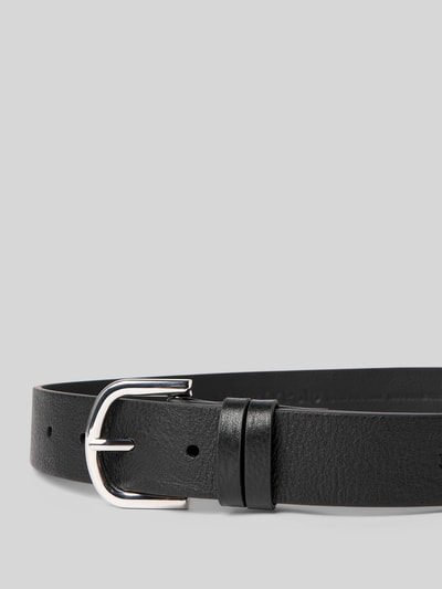 Marc O'Polo Pasek z naturalnej skóry bydlęcej Czarny 2