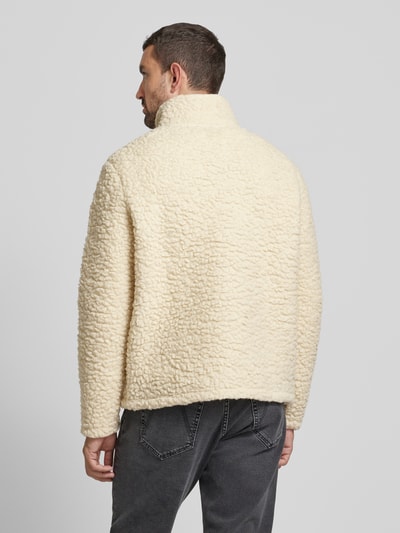 Forét Gebreide pullover met opstaande kraag, model 'WAVE' Offwhite - 5