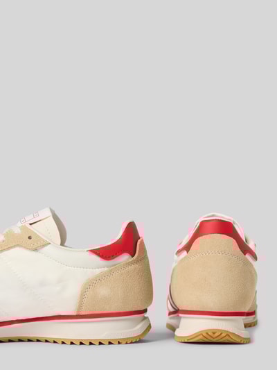 Tommy Jeans Low Top Sneaker aus echtem Leder Weiss 2