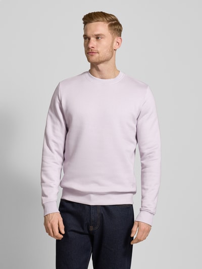 MCNEAL Sweatshirt mit Label-Stitching Lila 4