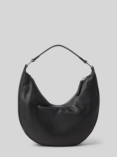 Marc O'Polo Tas van fijn generfd runderleer Zwart - 4