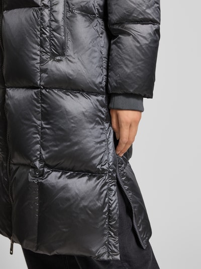 MOS MOSH Płaszcz pikowany ze stójką model ‘NOVA’ Ciemnoszary 3