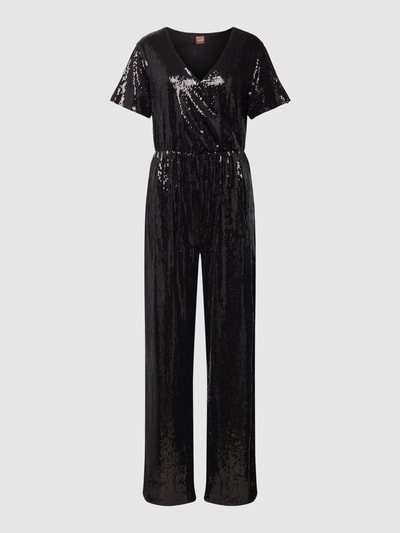 BOSS Black Women Jumpsuit mit Paillettenbesatz Modell 'Eseca' Black 2