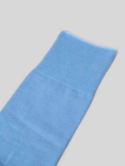 FALKE Socken mit geripptem Abschluss Blau 2