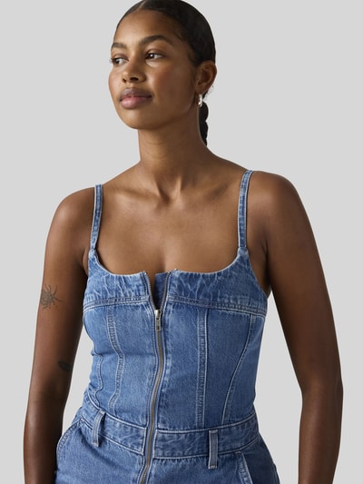 Levi's® Slim Fit Jumpsuit aus reiner Baumwolle Jeansblau 3