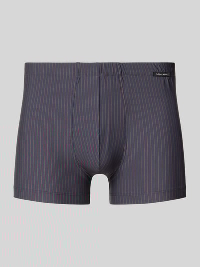 Schiesser Boxershort met labeldetail Antraciet - 1