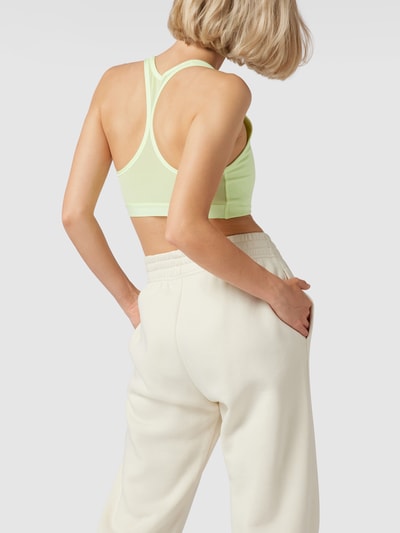 NIKE TRAINING Bustier met racerback Neongeel gemêleerd - 5