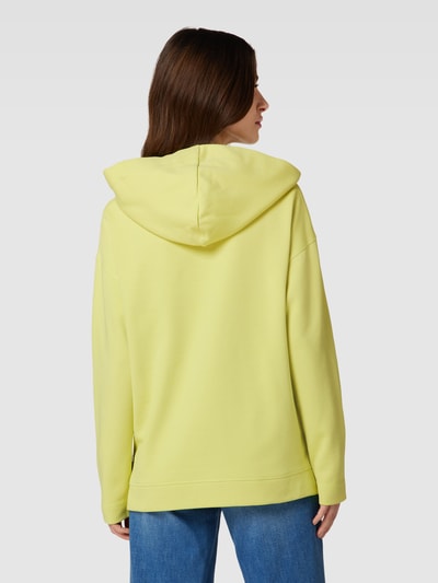 JOOP! Hoodie met labeldetails Neongeel gemêleerd - 5