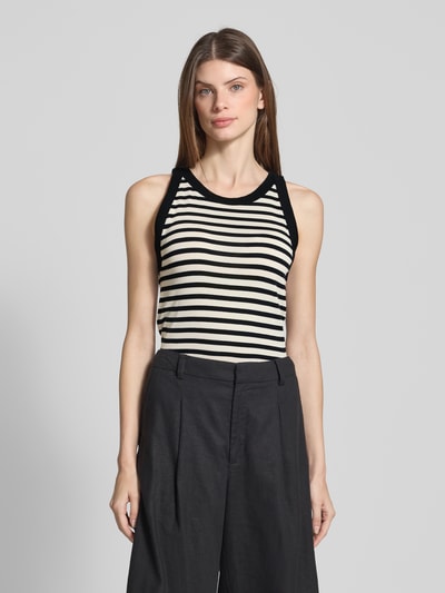 Marc O'Polo Slim fit tanktop van puur katoen Zwart - 4