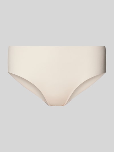 Hanro Slip aus glattem Baumwoll-Mix Modell 'INVISIBLE COTTON' Sand 1