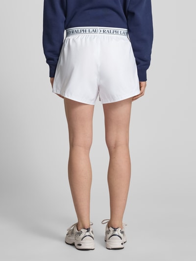 Polo Ralph Lauren Szorty z elastycznym pasem Biały 5