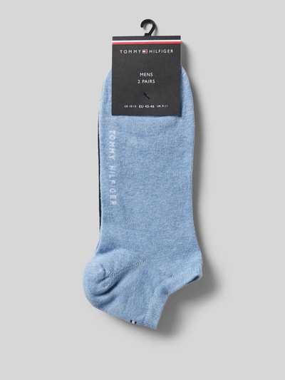 Tommy Hilfiger Sneakersocken mit Label-Detail im 2er-Pack Bleu 3