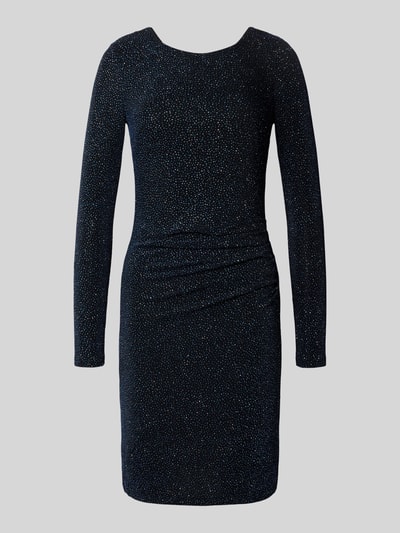 Jake*s Cocktail Sukienka koktajlowa o kroju slim fit z efektem błyszczącym Metaliczny niebieski melan 2