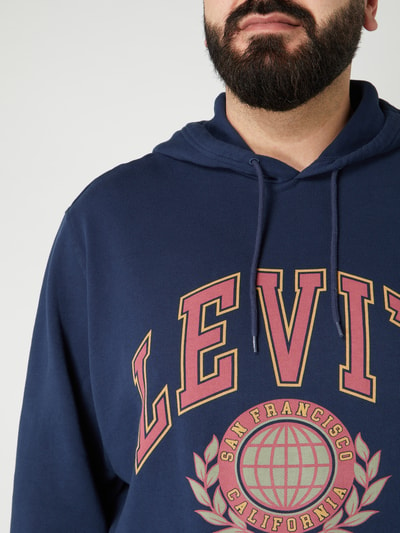 Levis Big&Tall Plus size hoodie met logoprint Donkerblauw - 3