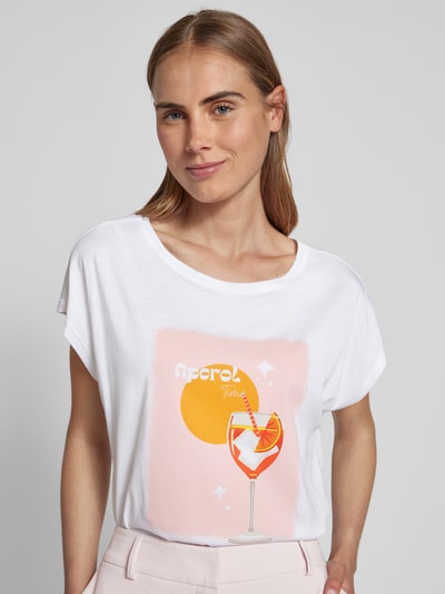 Smith and Soul T-shirt met motiefprint Wit - 3