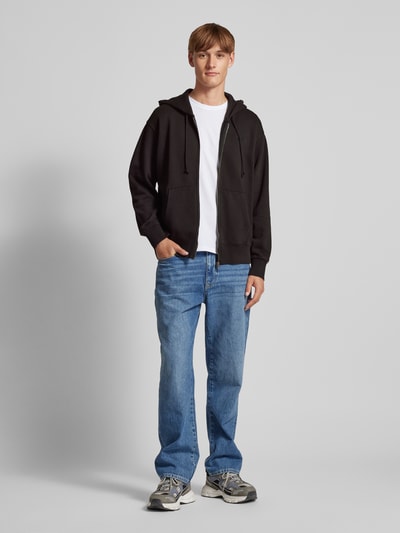 Levi's® Sweatjack met steekzakken Zwart - 1