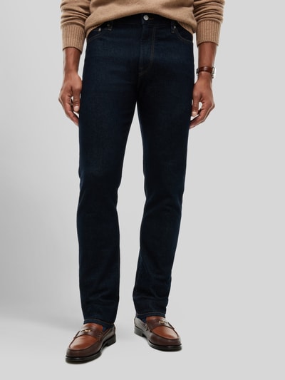 Tommy Hilfiger straight fit jeans met label-details Blauw - 4
