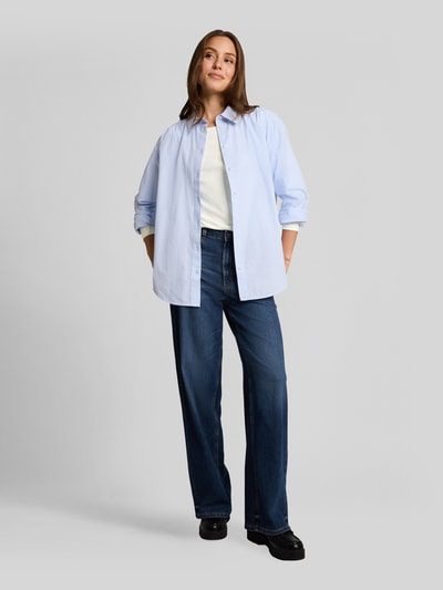 Tom Tailor Regular fit shirt met lange mouwen van puur katoen Wit - 1