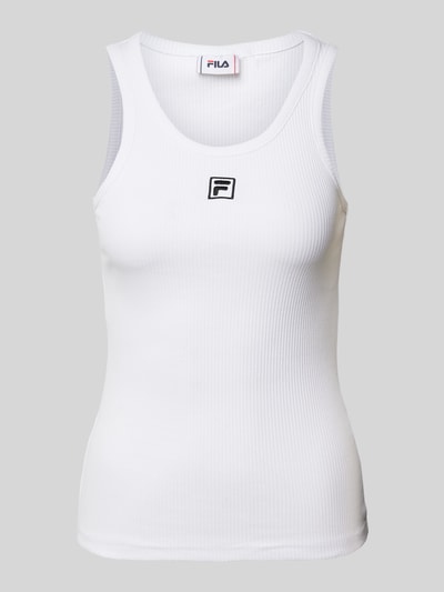 FILA Tanktop mit Label-Stitching Weiss 1