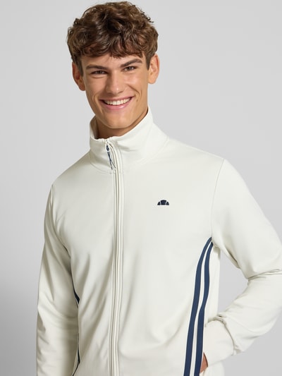 Ellesse Trainingsjack met opstaande kraag, model 'TOSCIANA' Offwhite - 3
