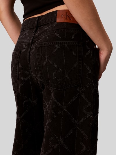Calvin Klein Jeans Baggy Fit Jeans aus reiner Baumwolle im 5-Pocket-Design Black 5