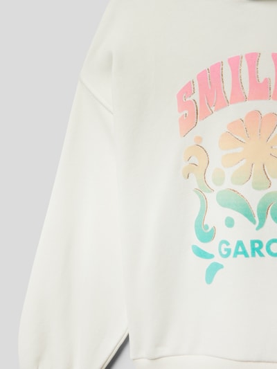 Garcia Hoodie met motiefprint Offwhite - 2