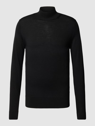 CK Calvin Klein Strickpullover mit Stehkragen Black 2