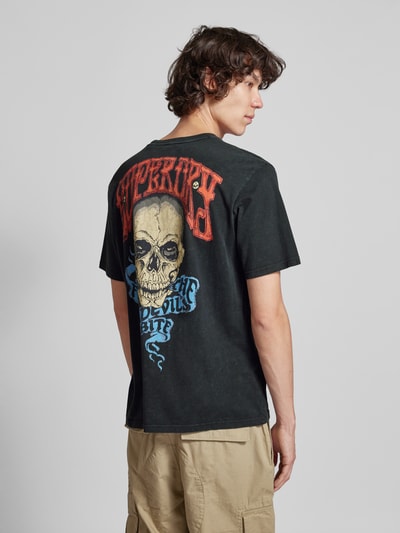 Superdry T-shirt z okrągłym dekoltem Czarny 5