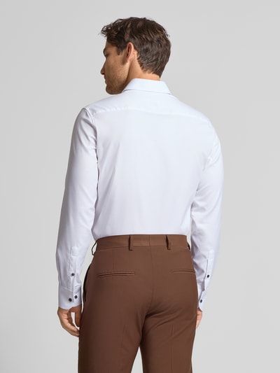 ETERNA Slim Fit Business-Hemd mit Kentkragen Weiss 5