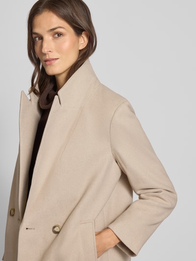 VERO MODA Płaszcz o kroju regular fit z odpinanym kołnierzem wewnętrznym model ‘GRACE’ Złamany biały 3