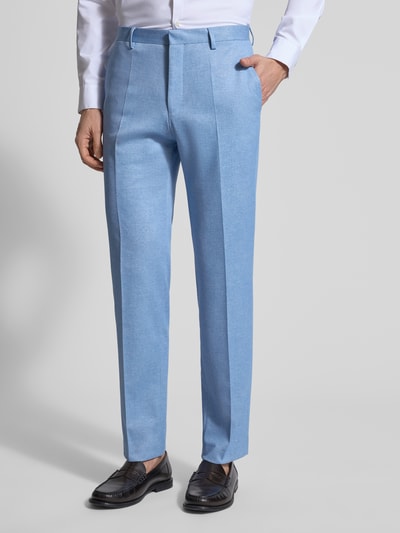 ROY ROBSON Slim Fit Anzug mit Reverskragen und Bügelfalte Hellblau 6