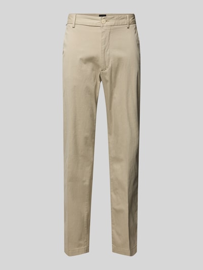 BOSS Regular Fit Chino mit Eingrifftaschen Modell 'Kane' Mittelbraun 2