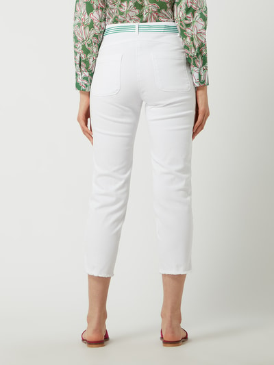 Gerry Weber Korte jeans met stretch  Wit - 5