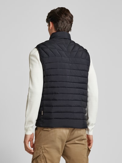 Napapijri Bodywarmer met opstaande kraag, model 'LAPAZ' Zwart - 5