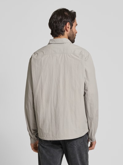 SCANDINAVIAN EDITION Jacke mit Umlegekragen Hellgrau 5