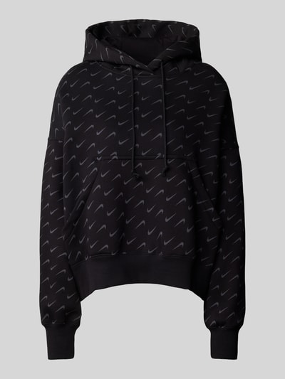 Nike Hoodie met all-over logomotief Zwart - 2