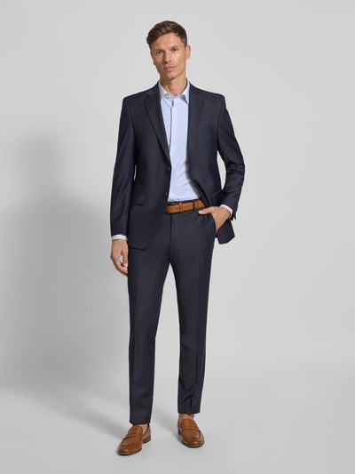 BOSS Slim Fit Businesshemd mit Kentkragen Modell 'HANK' Bleu 1