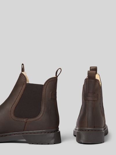 Tamaris Chelseas aus echtem Rindsleder Dunkelbraun 2