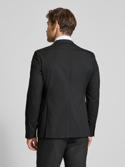 MCNEAL Slim Fit 2-Knopf-Sakko mit Pattentaschen Black 5