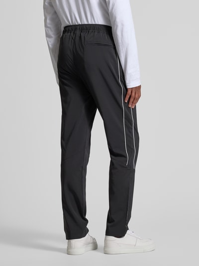 Joy Sweatpants met elastische band, model 'LINUS' Zwart - 5