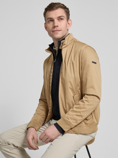 bugatti Jacke mit Zweiwege-Reißverschluss Camel 3