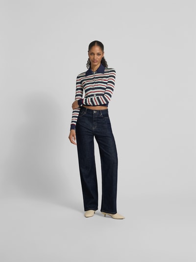 Self-Portrait Jeans im 5-Pocket-Design Dunkelblau 1