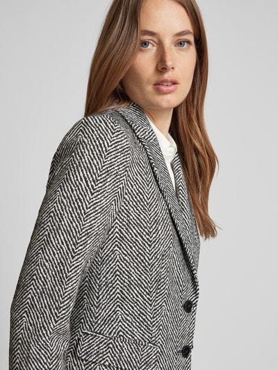 comma Blazer met knoopsluiting Zwart - 3