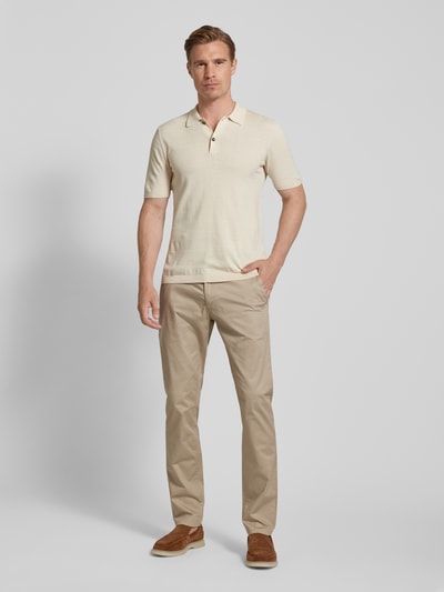 MCNEAL Slim Fit Chino mit Gesäßtaschen Beige 1