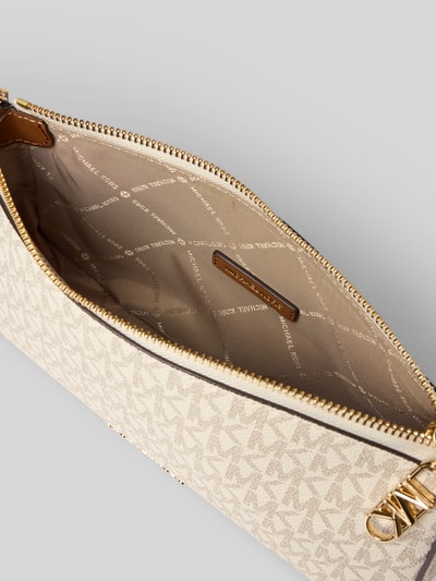 MICHAEL Michael Kors Handtasche mit Label-Applikation Modell 'EMPIRE' Offwhite 5